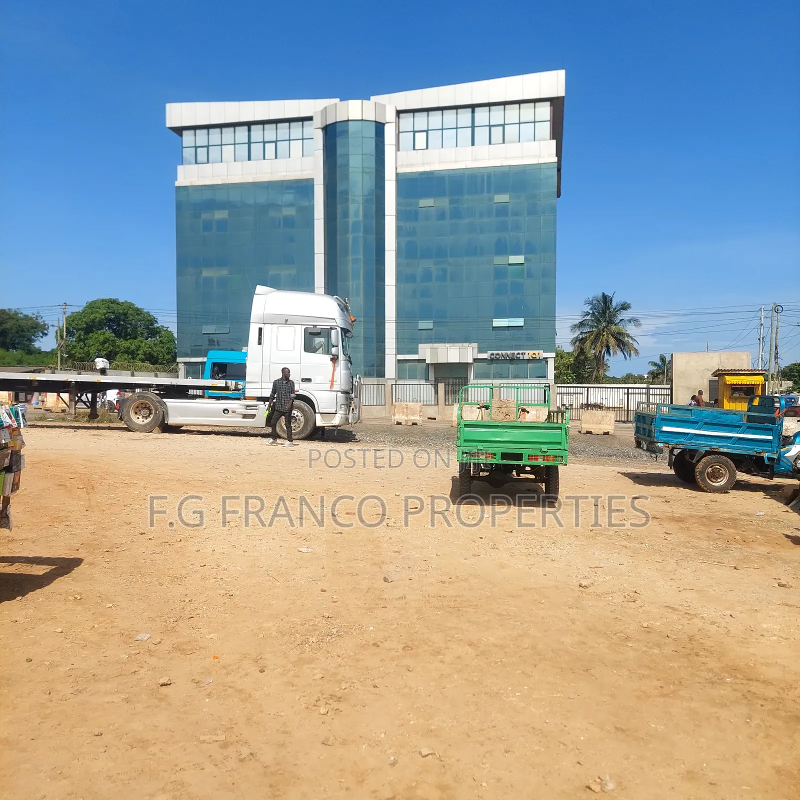 One and Half Plots of Land for Sale at Junction Mall in Nungua