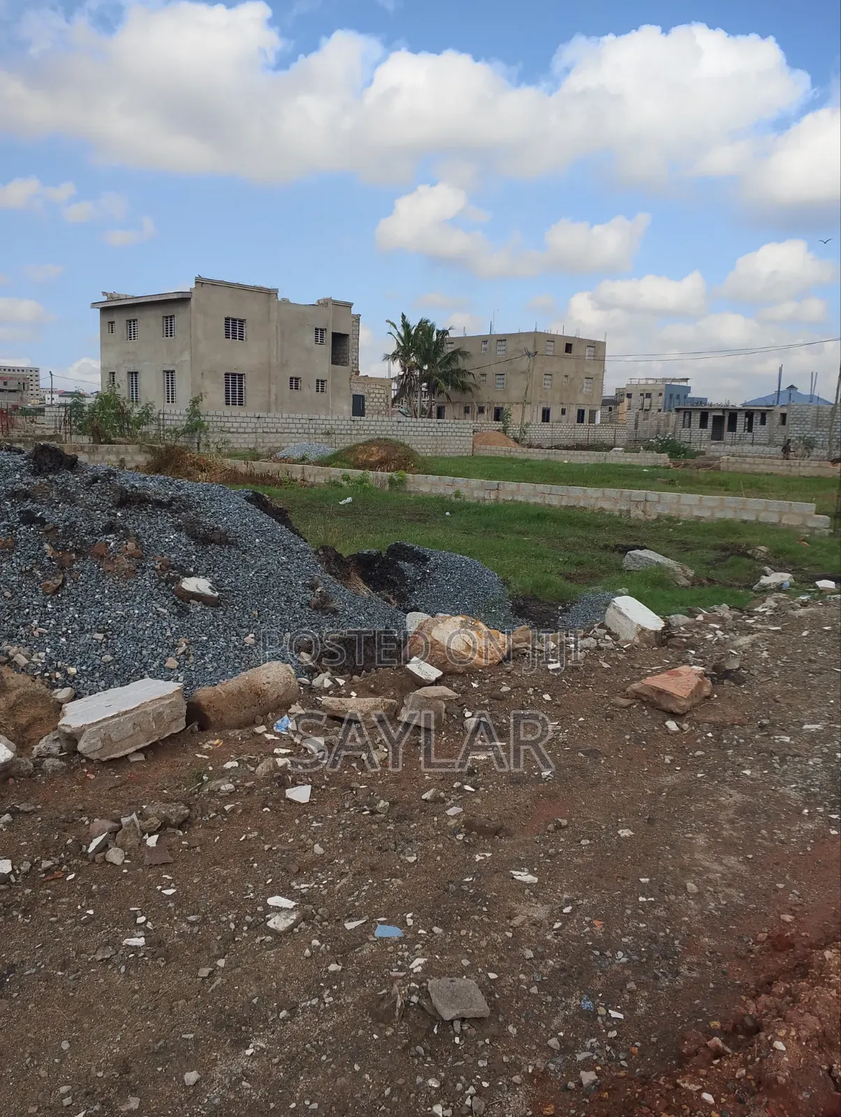 Nice 2 Plots for Sale Klagon Tema West Just After the Chief Palace in Tema Metropolitan