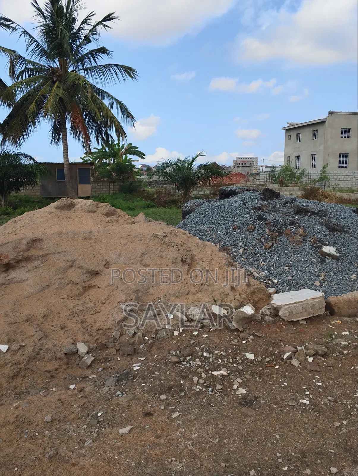 Nice 2 Plots for Sale Klagon Tema West Just After the Chief Palace in Tema Metropolitan