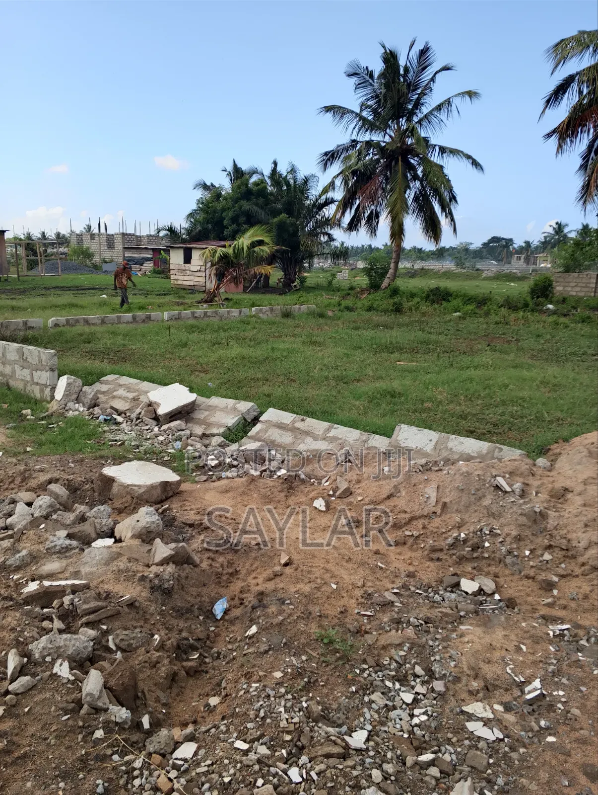Nice 2 Plots for Sale Klagon Tema West Just After the Chief Palace in Tema Metropolitan