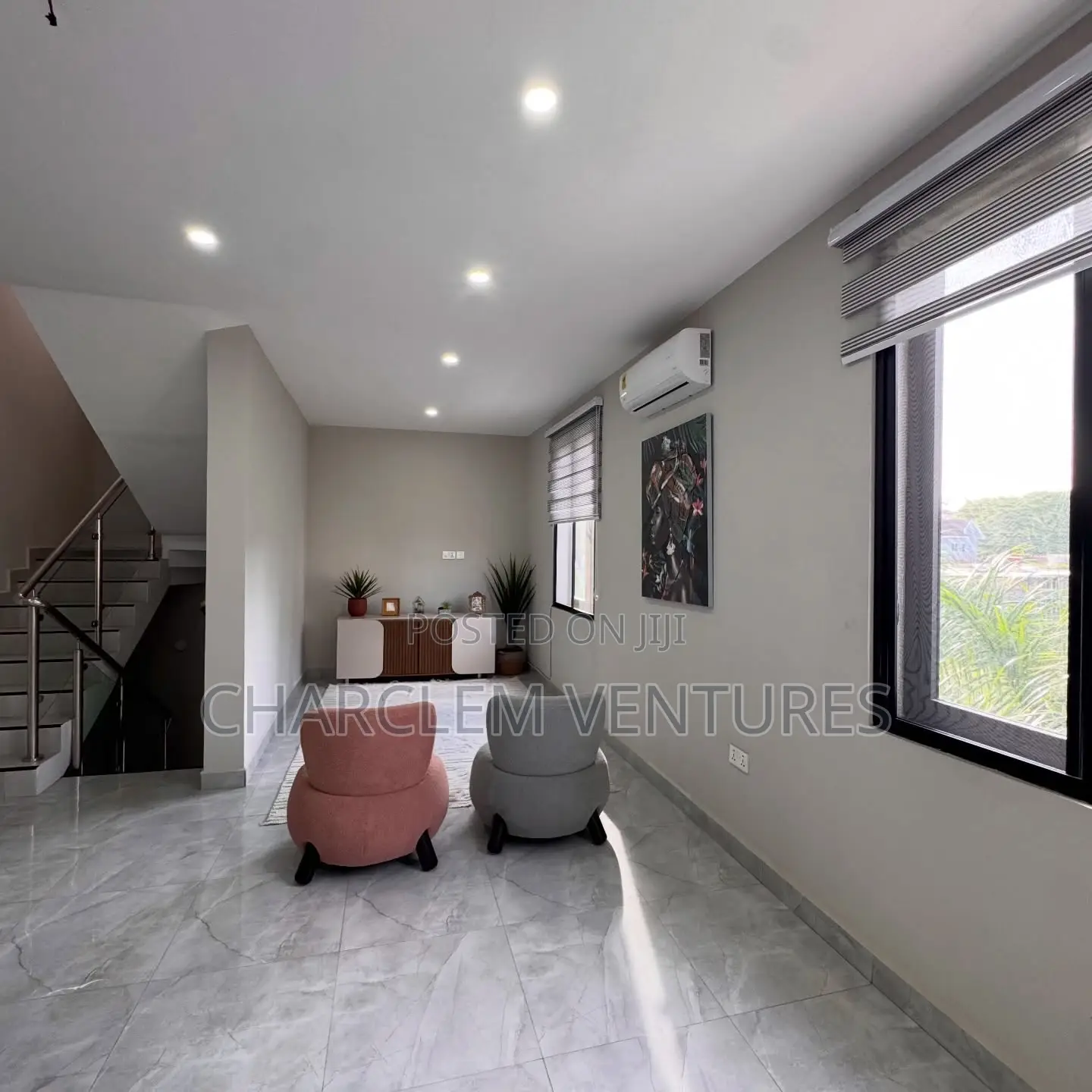 Furnished 4bdrm House in Charclem Ventures, Cantonments for sale in Cantonments