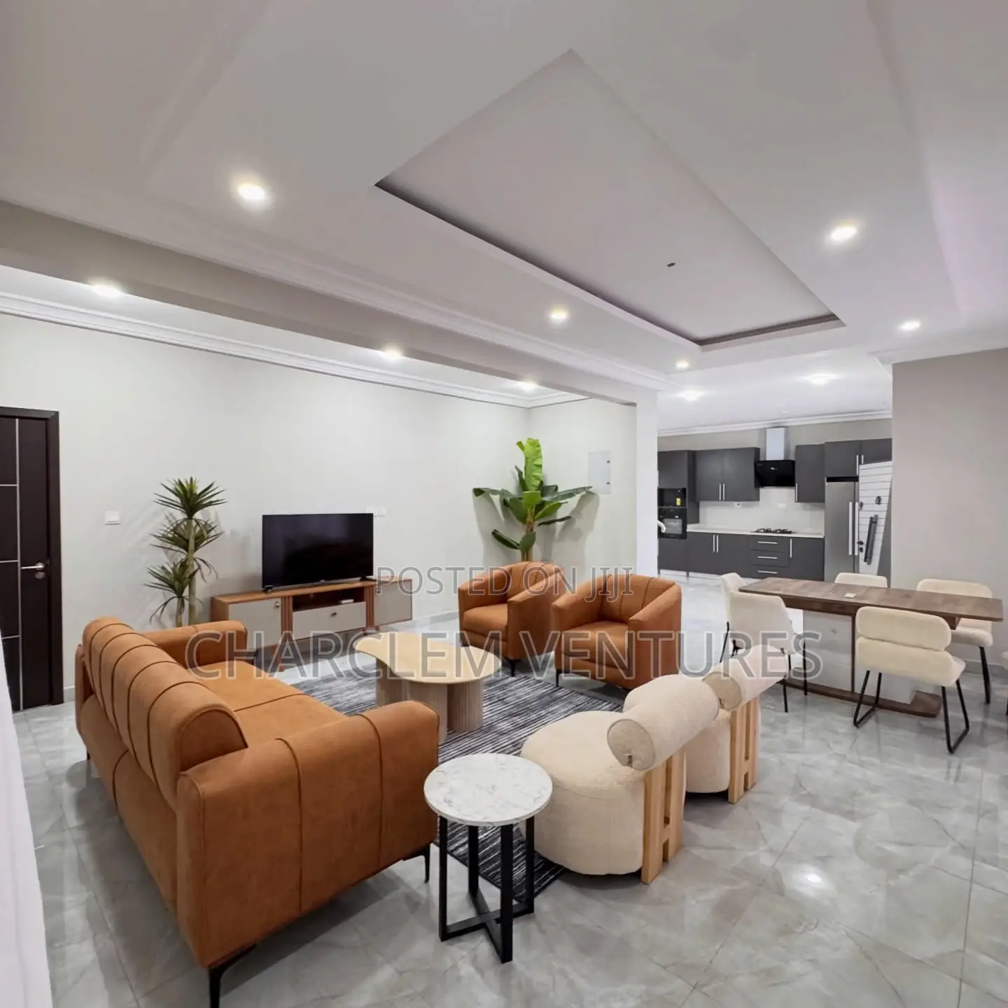 Furnished 4bdrm House in Charclem Ventures, Cantonments for sale in Cantonments