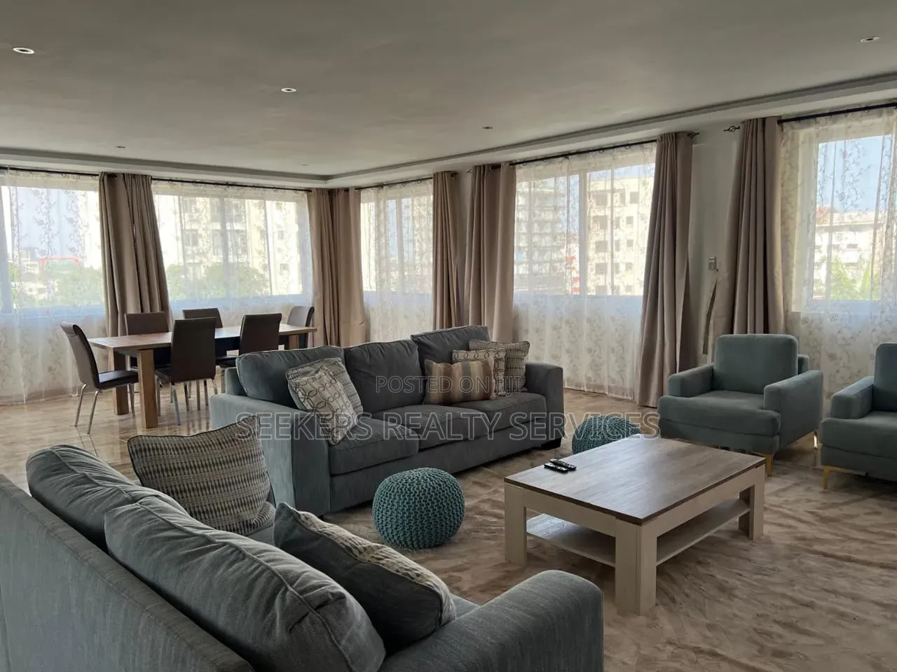Furnished 3bdrm Apartment in Seekers Realty, Oxford Street for rent in Oxford Street