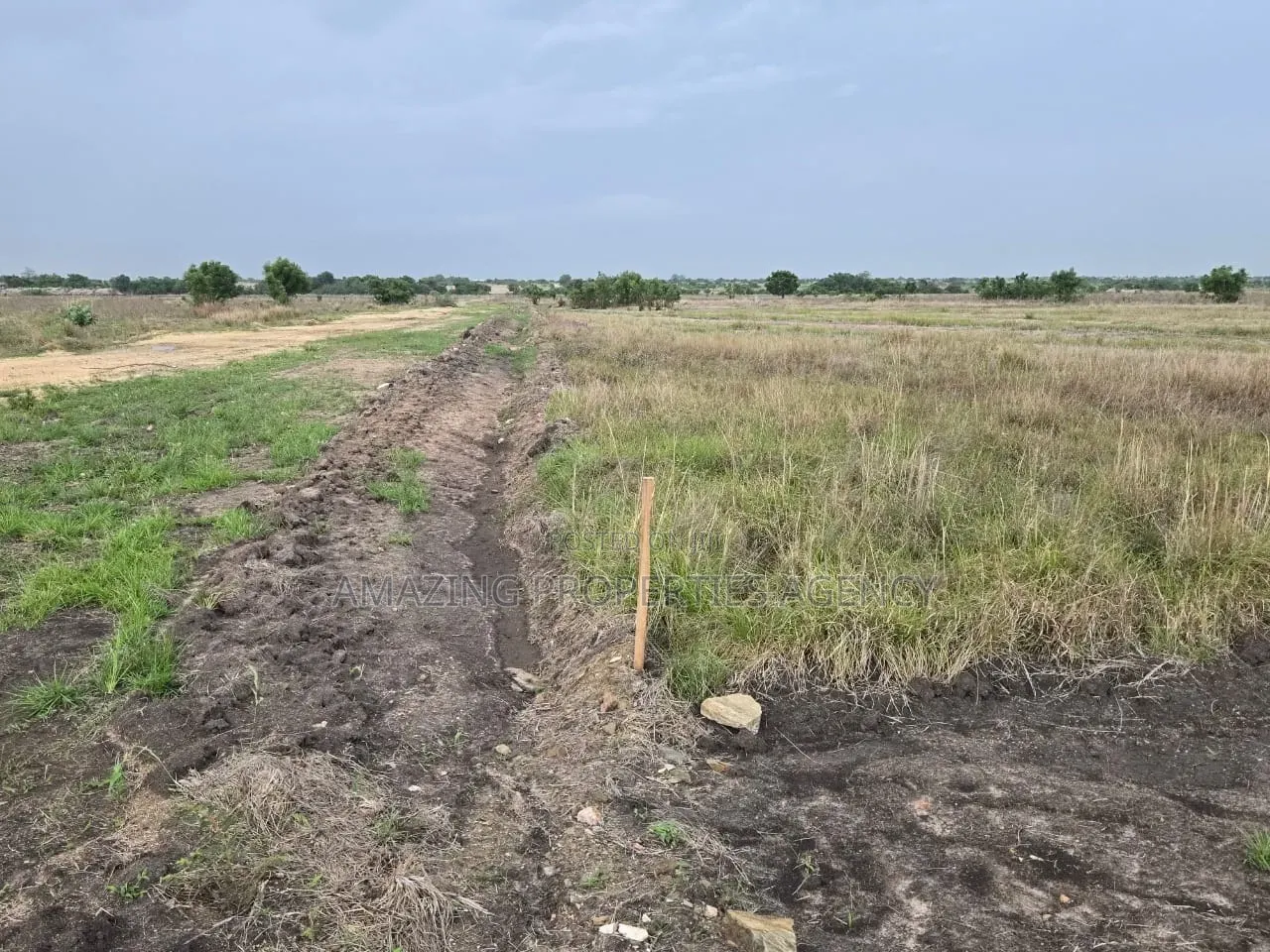 A. 4 Acres Land Is Forsale Location: Borteyman in Otano