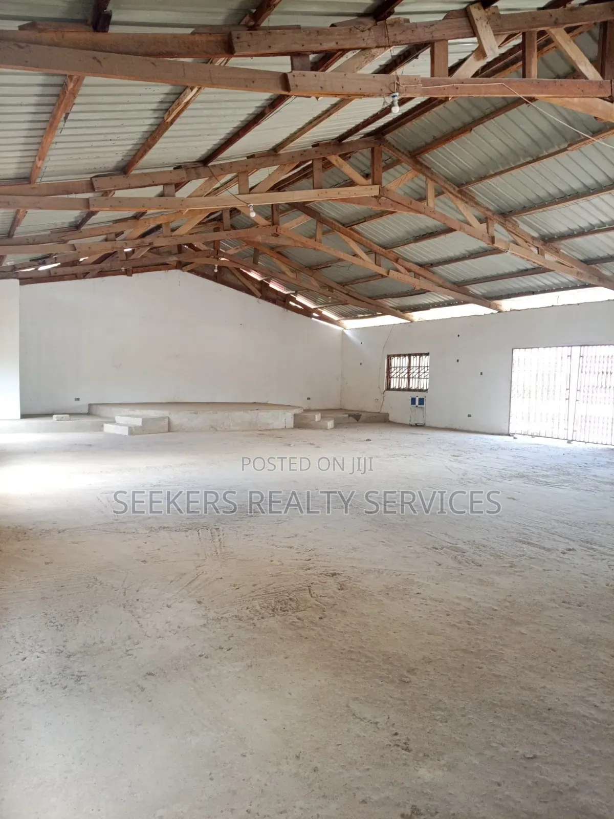 Church Plus 3 Shops on 1 Plot at Abease , Amasaman, Accra in Amasaman