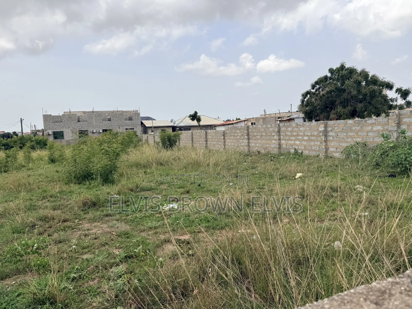 A Half Plot of Land for Sale at West Trasacco or Borteyman in Nmai-Dzorn