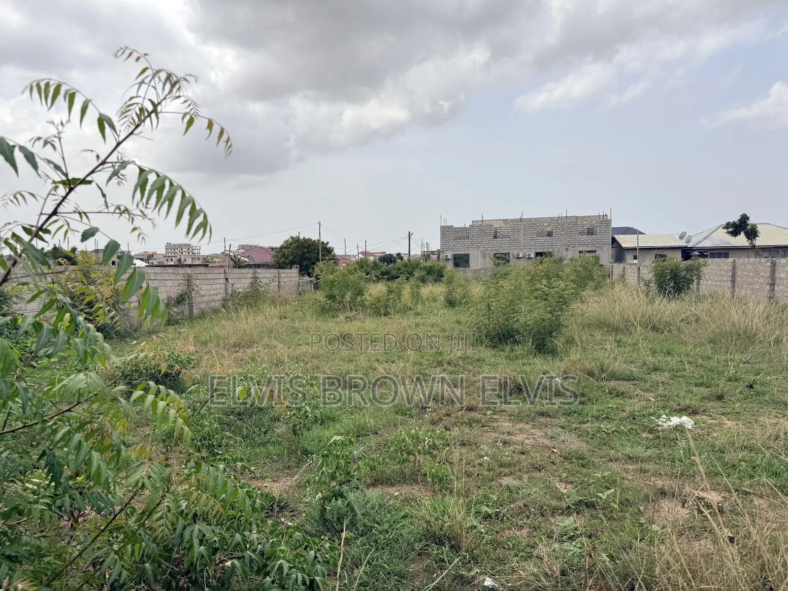 A Half Plot of Land for Sale at West Trasacco or Borteyman in Nmai-Dzorn