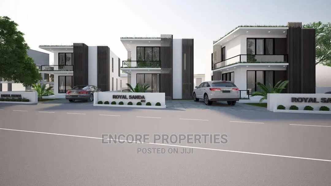 3 Bedroom Store House With Swimming Pool At Lakeside Estate in Adenta