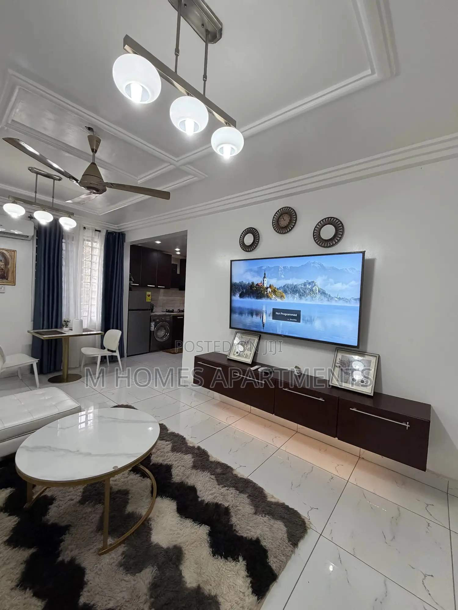 Daily Short Stay – Furnished 1 Bedroom Apartment, Tema Comm 25 in Community 25