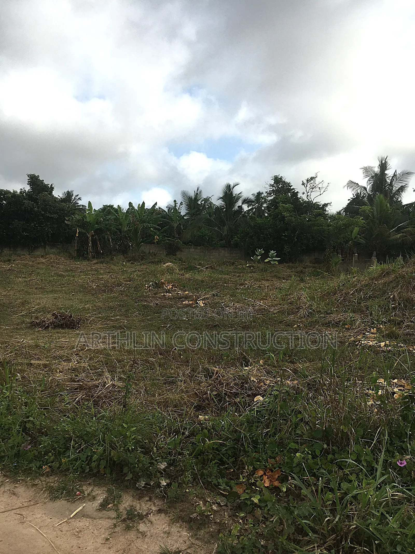 Developed Half and Full Plot Land Beside Swesco for Sale in Agona West Municipal