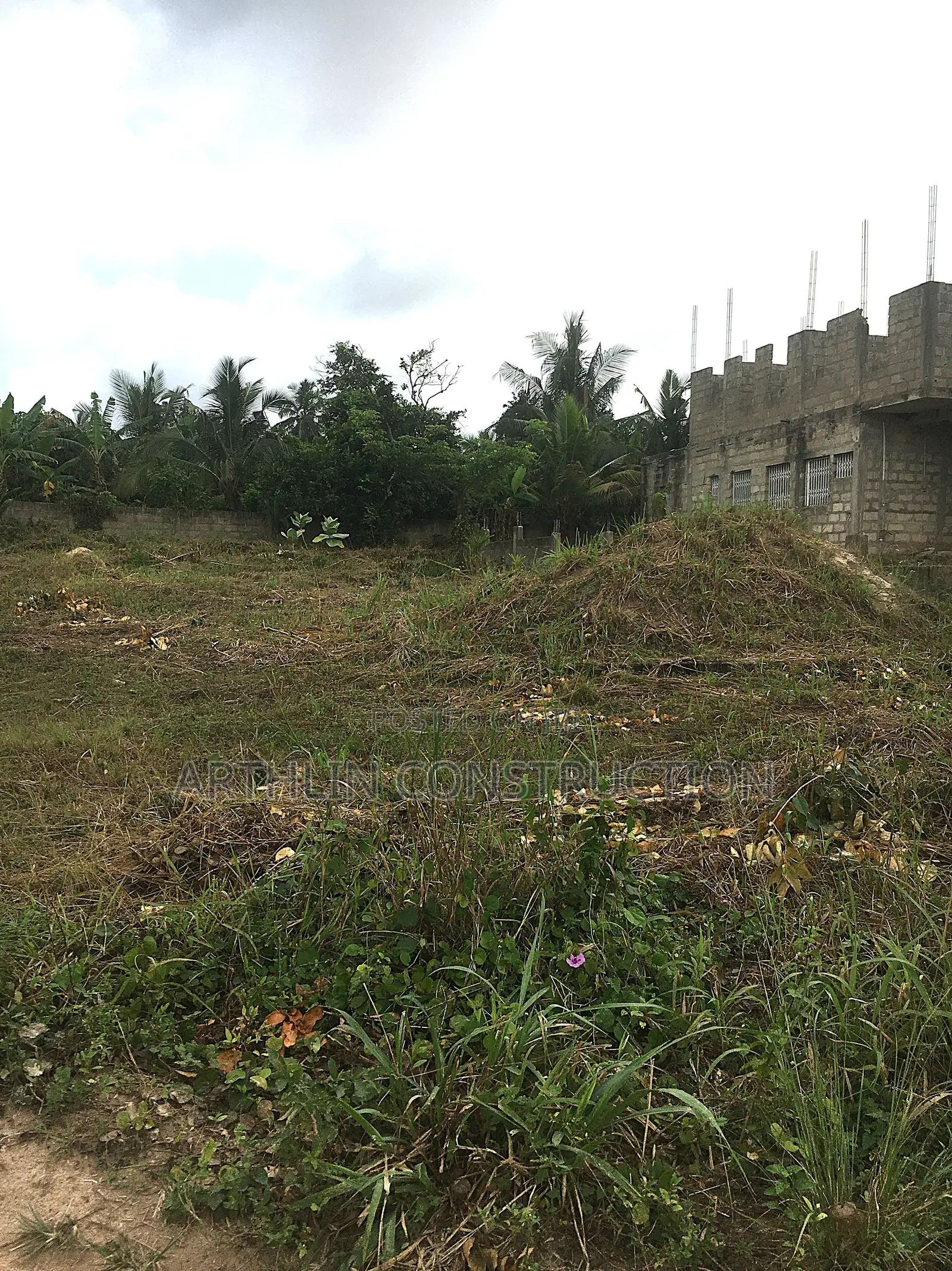 Developed Half and Full Plot Land Beside Swesco for Sale in Agona West Municipal
