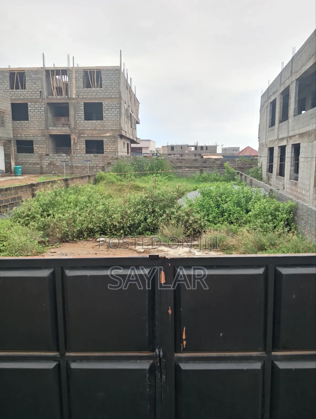 Very Nice Half Plot Fenced Gate Klagon Behind Star Oil for Sale in Tema Metropolitan