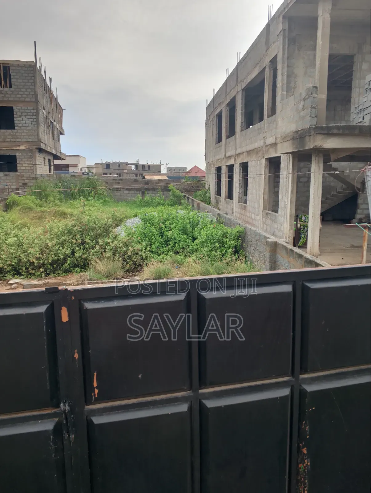 Very Nice Half Plot Fenced Gate Klagon Behind Star Oil for Sale in Tema Metropolitan