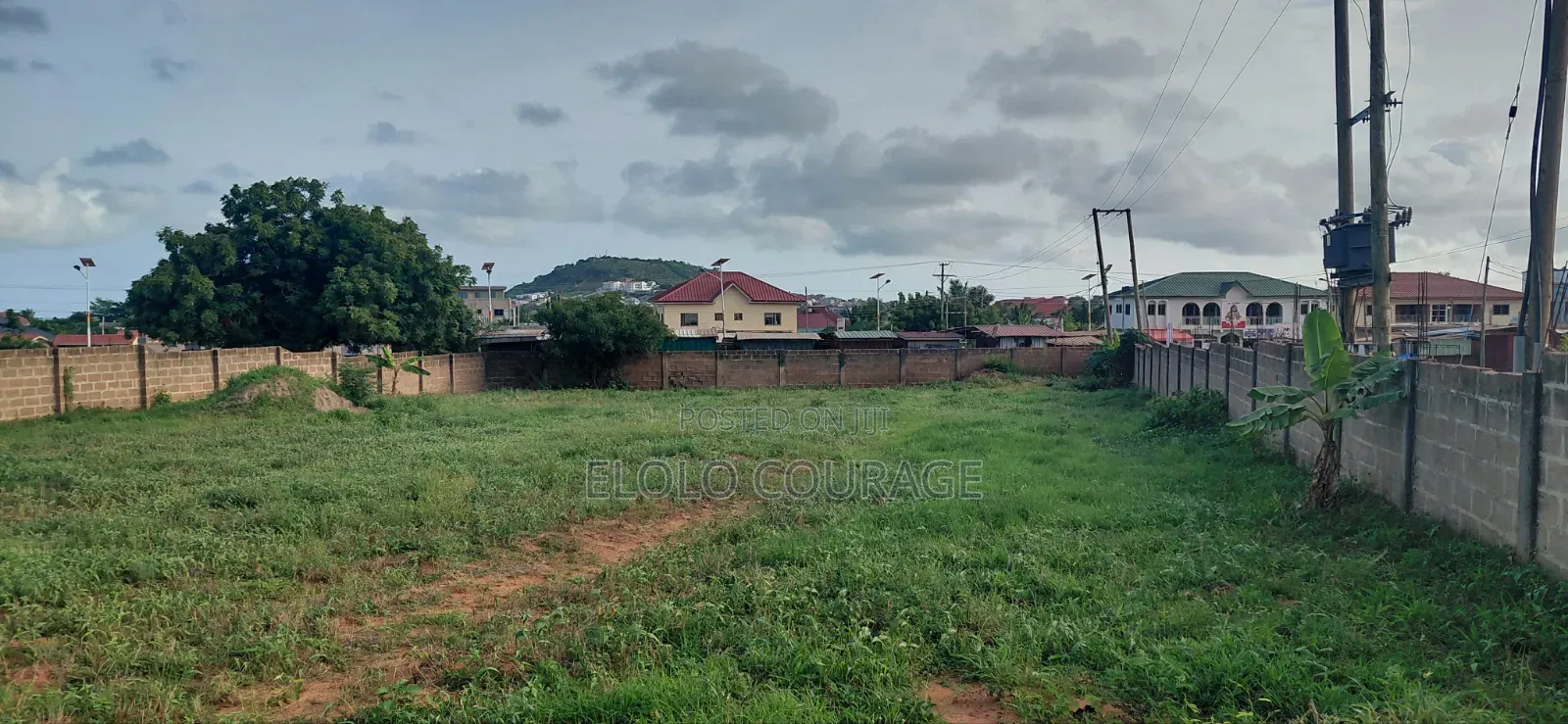 Titled 4 Plots of Roadside Land for Sale at Kokrobite Aglow Junction in Ga South Municipal