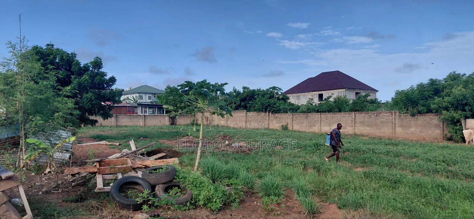 Titled 4 Plots of Roadside Land for Sale at Kokrobite Aglow Junction in Ga South Municipal