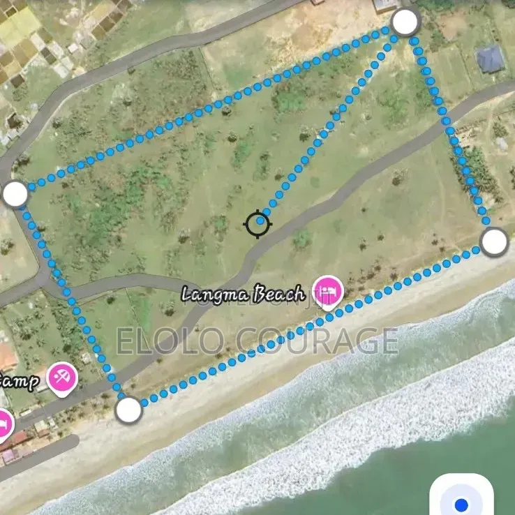 Titled Beach Land For Sale At Kokrobite in Ga South Municipal