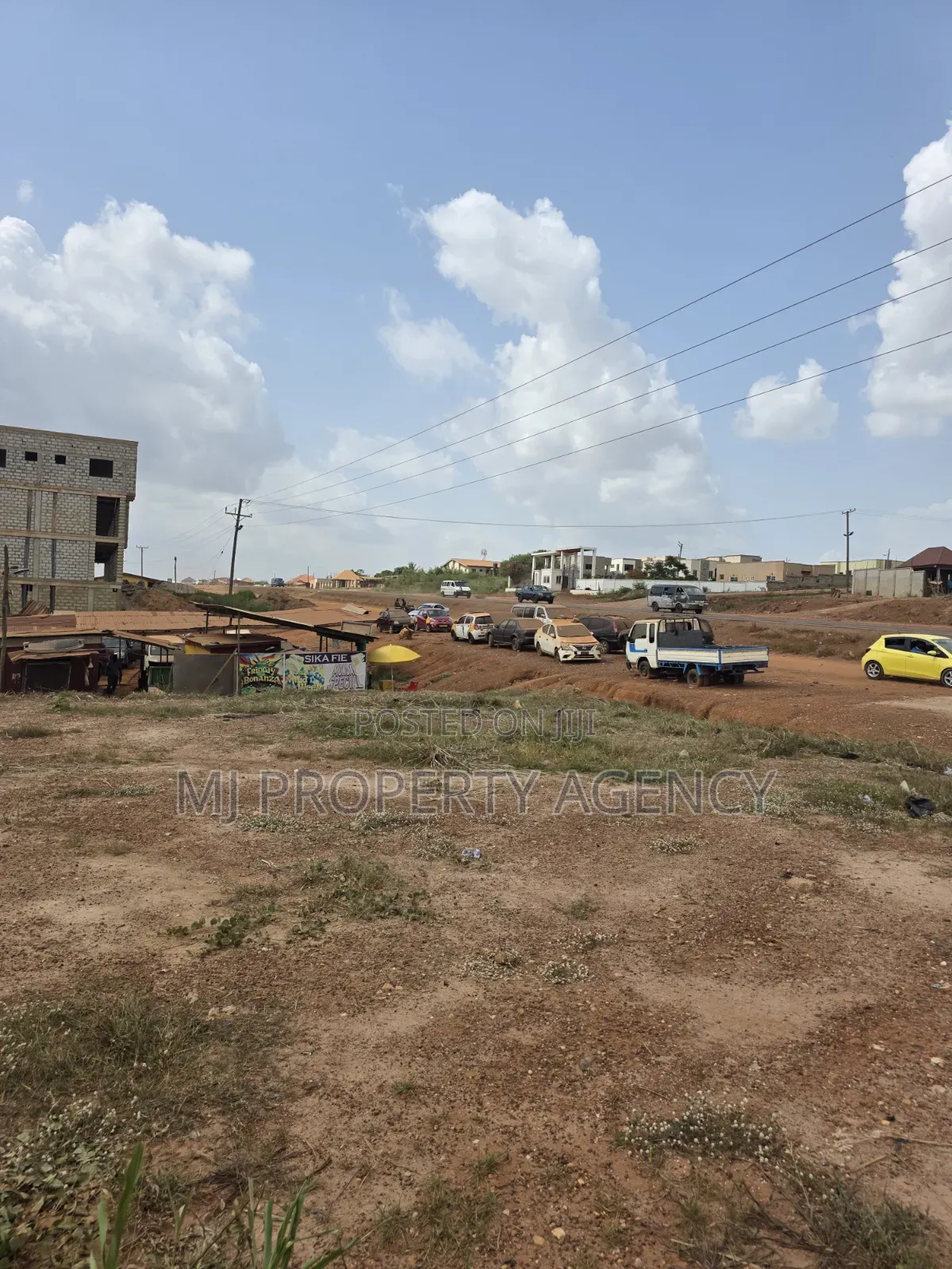 3 Roadside Commercial Land at Trede Junction in Atwima Kwanwoma