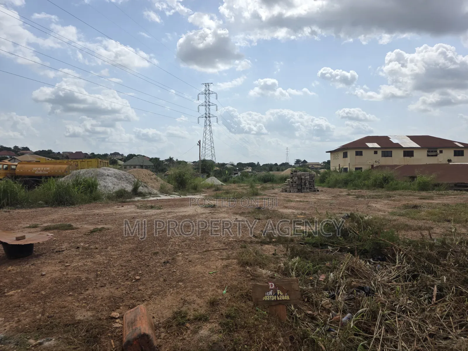 3 Roadside Commercial Land at Trede Junction in Atwima Kwanwoma