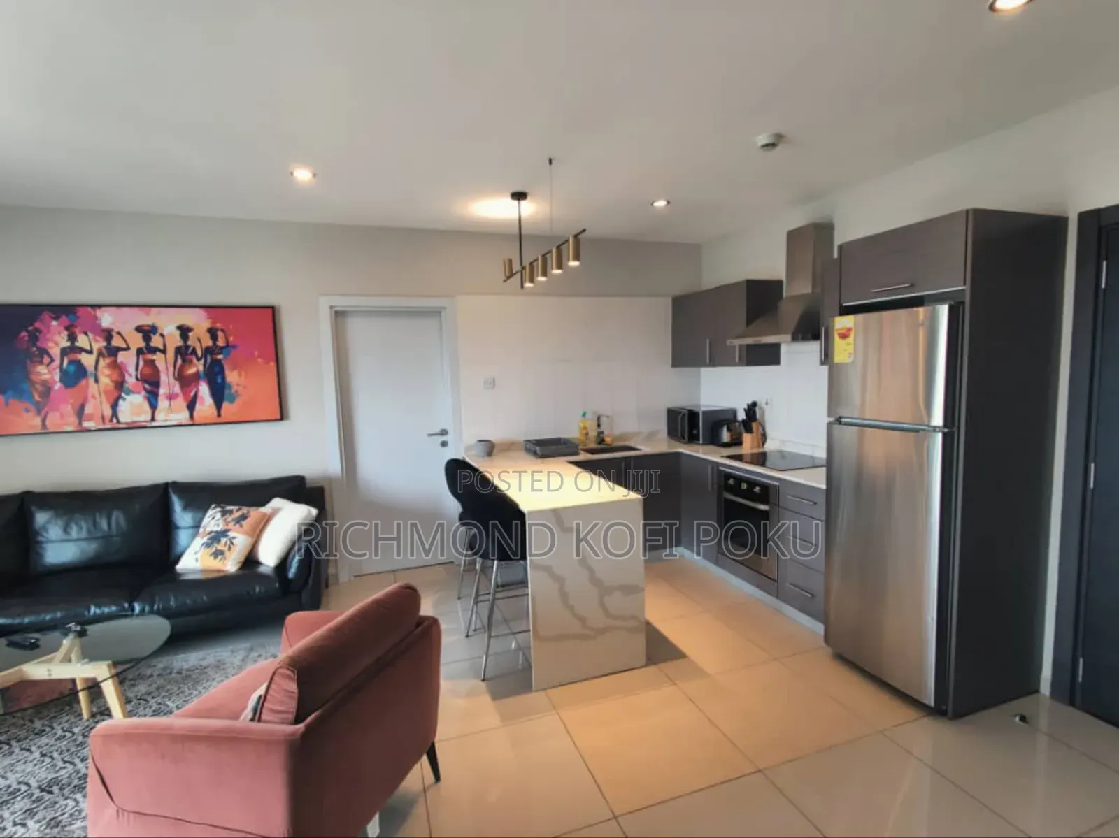 Furnished 2bdrm Apartment in Kofis Realty, East Legon for rent in East Legon