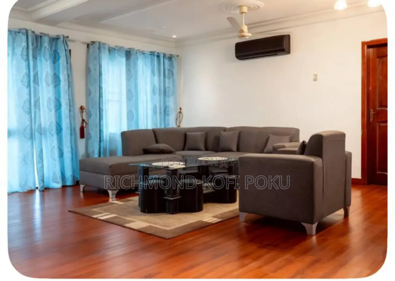 Furnished 3bdrm Apartment in Kofis Realty, Sakumono for rent in Sakumono