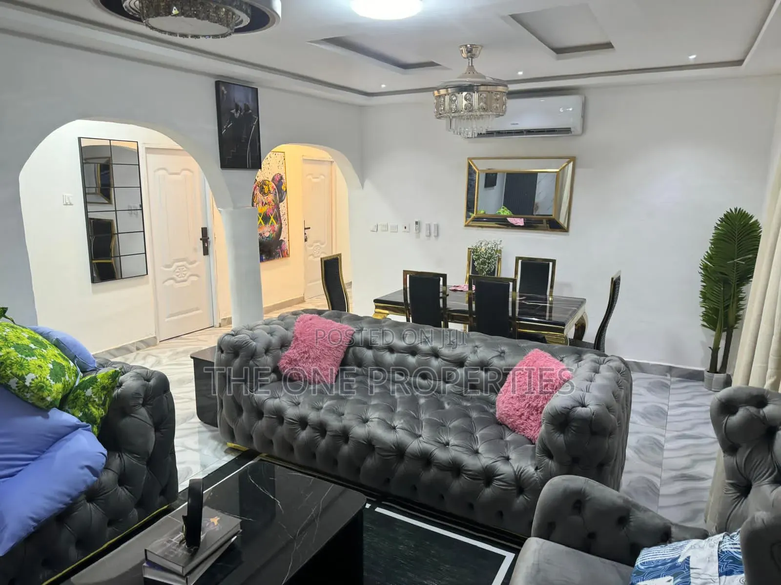 Furnished 3bdrm House in Ablekuma, Manhean for sale in Manhean