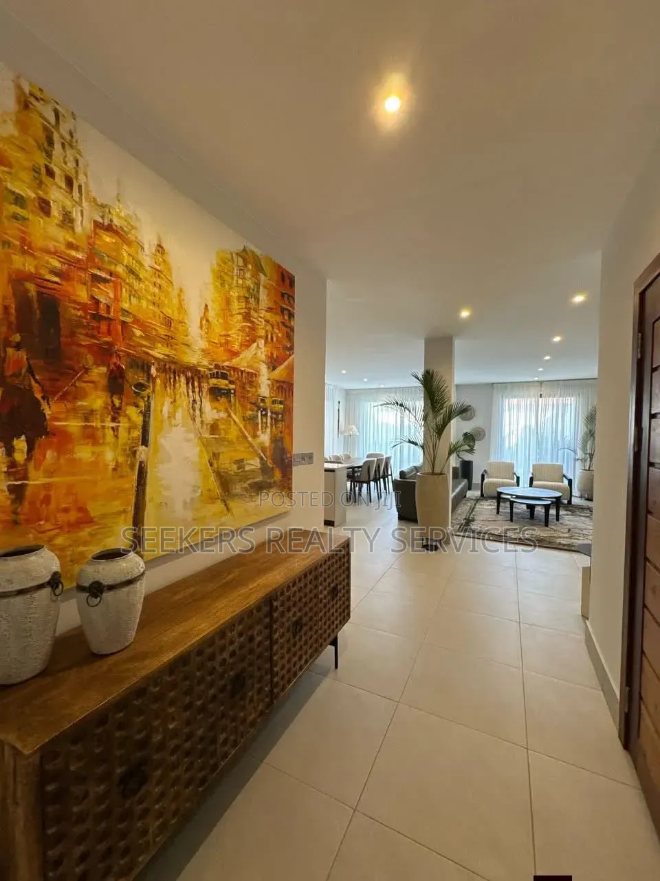Furnished 3bdrm House in Seekers Realty, US Embassy Area for rent in US Embassy Area