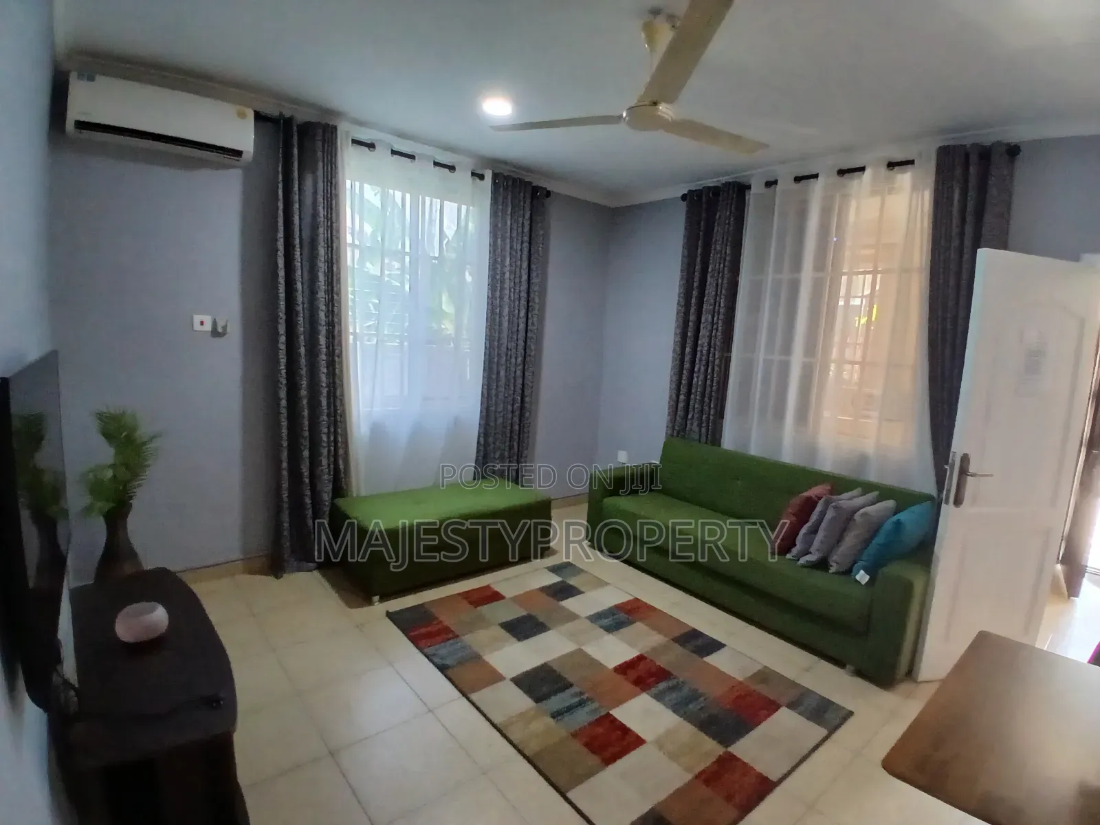 Fully Furnished 1 Bedroom Apartment for Rent at Spintex in Baatsona Total