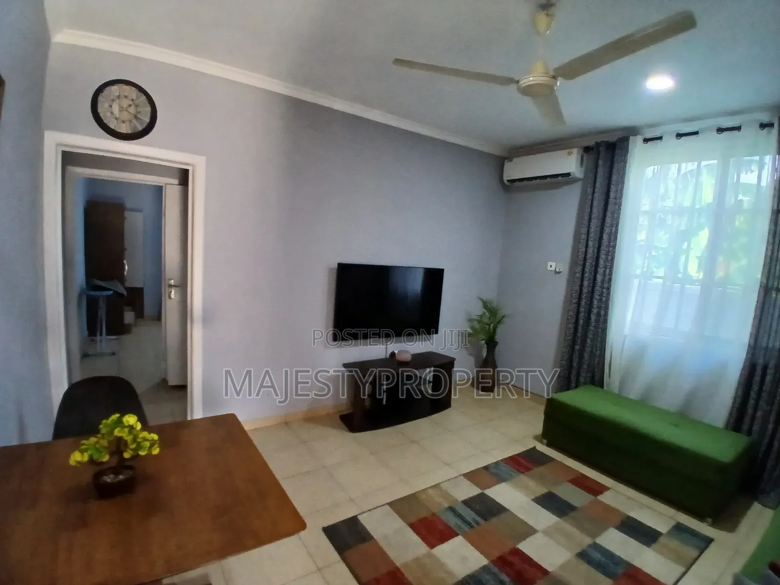 Fully Furnished 1 Bedroom Apartment for Rent at Spintex in Baatsona Total