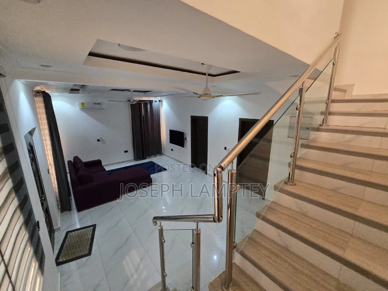 Furnished 3bdrm House in Joseph Lamptey, Baatsona Total for rent in Baatsona Total