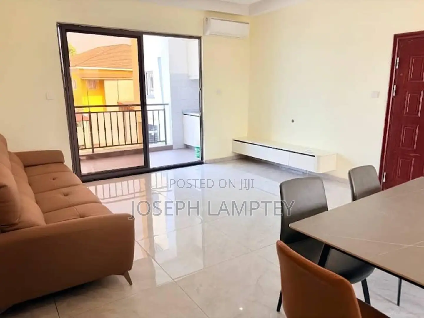 Furnished 1bdrm Apartment in Joseph Lamptey, Nyaho Medical Centre in Nyaho Medical Centre