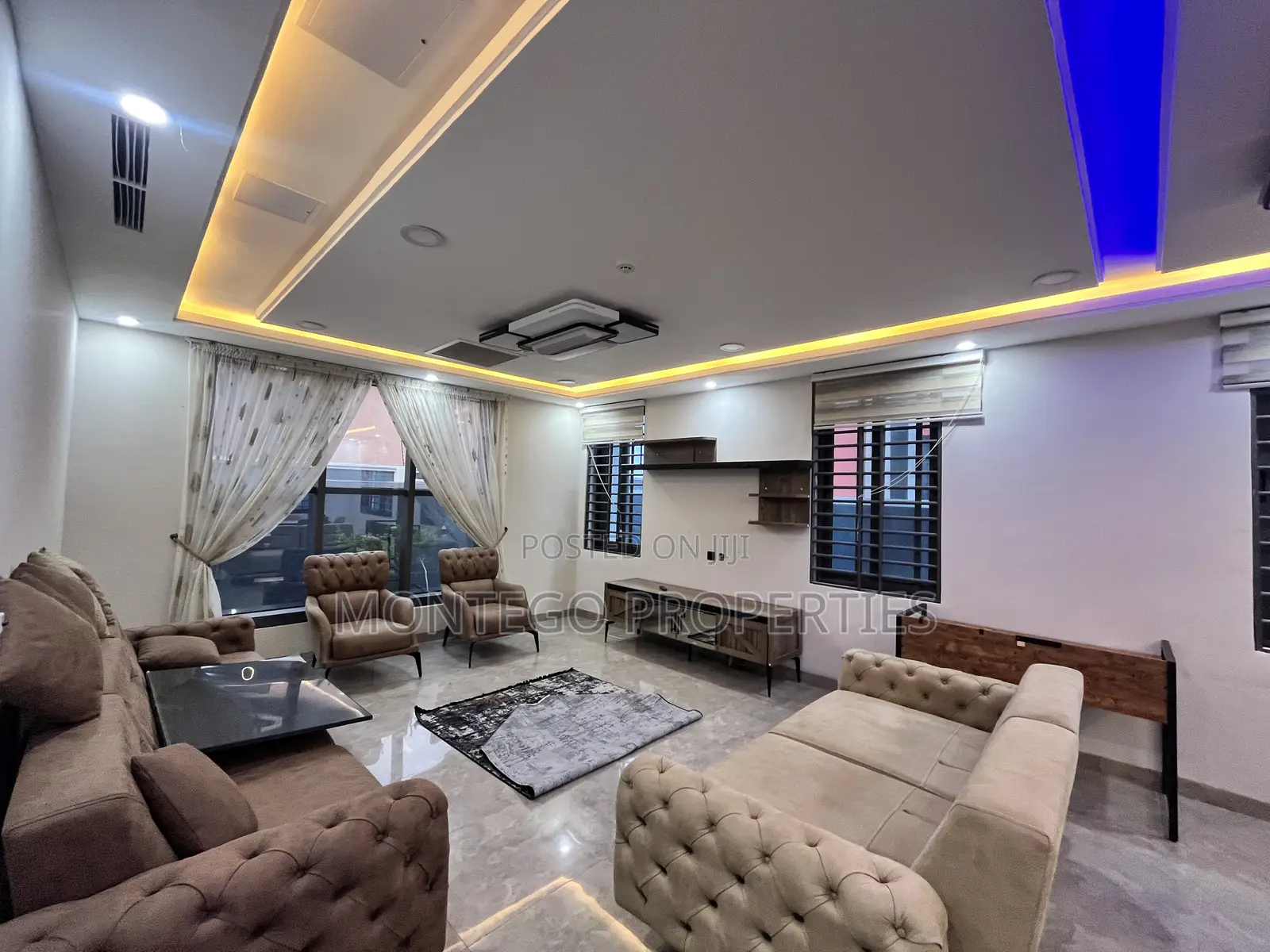 Furnished 4bdrm House in East Airport, Tseaddo for rent in Tseaddo