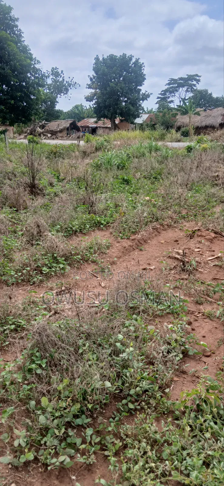 15 Plots on the Techiman to Kumasi Road Next to a Cement Factory in Techiman South