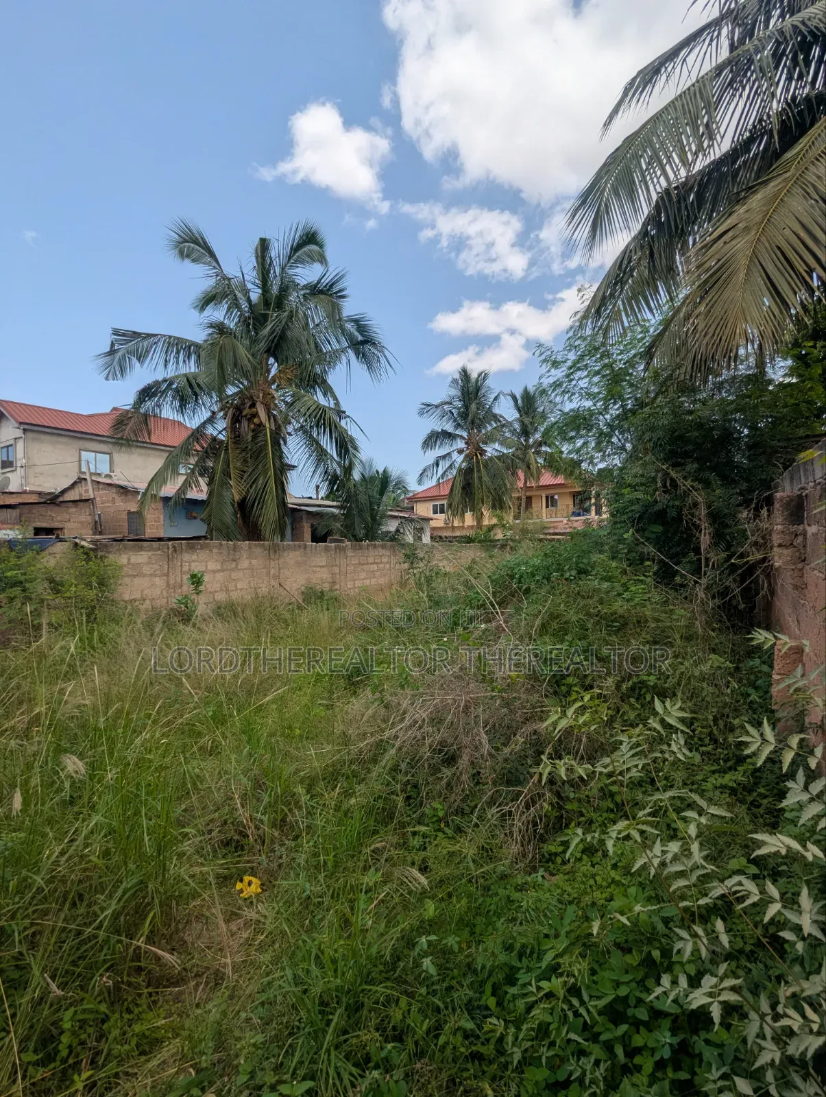 Half Plot for Sale in Ghana Flag