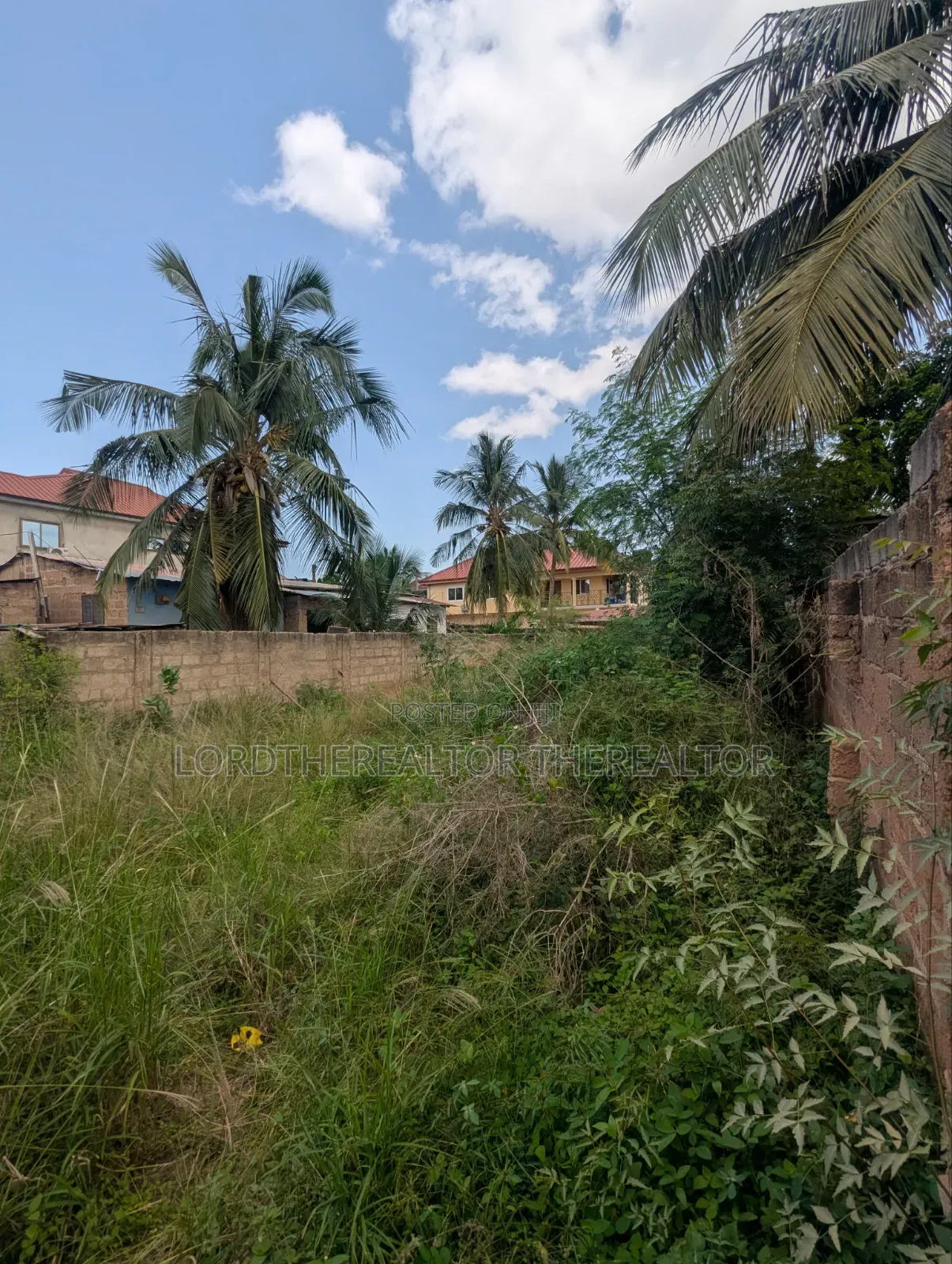 Half Plot for Sale in Ghana Flag