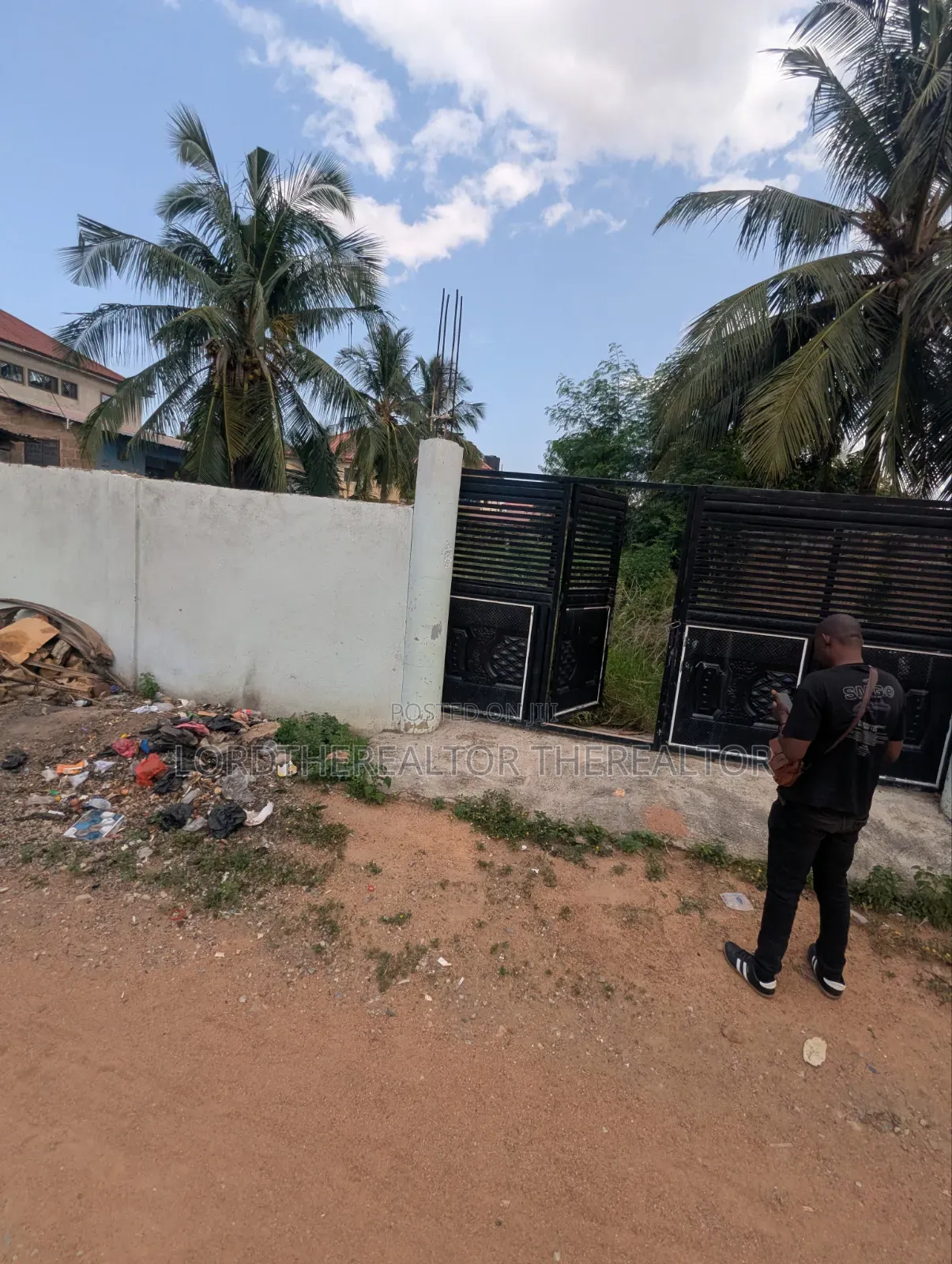 Half Plot for Sale in Ghana Flag
