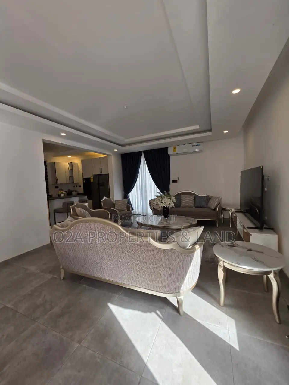 Furnished 3bdrm Townhouse / Terrace in East Legon, Police Station in Police Station