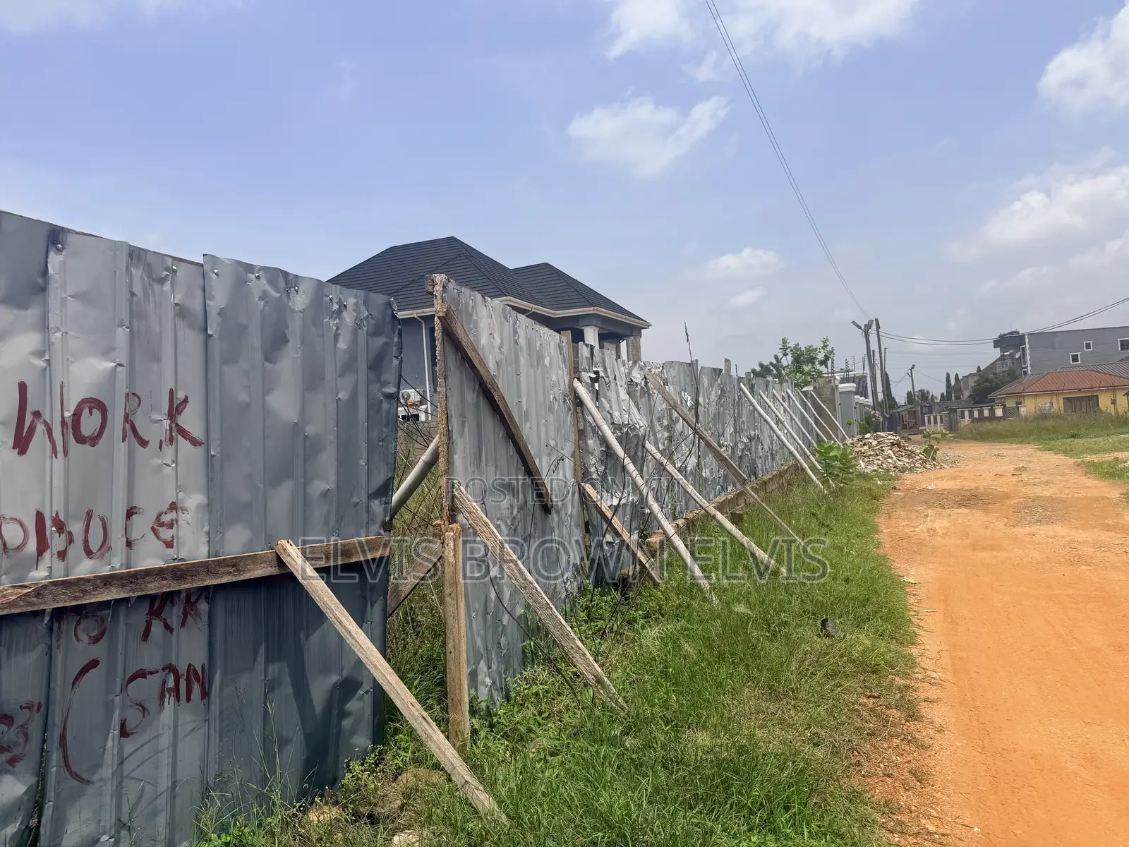 One Plot of Land for Sale at East Legon Hills Around Blue Kiosk in School Junction