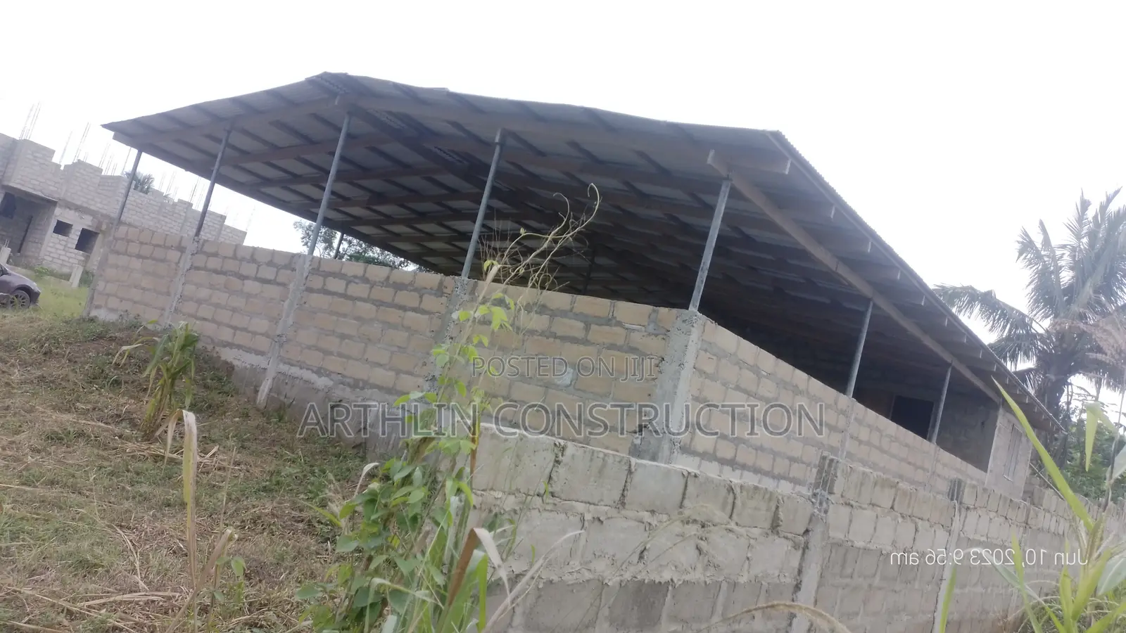 Commercial Structure Close to Main Road/Swedru Secondary School in Agona West Municipal