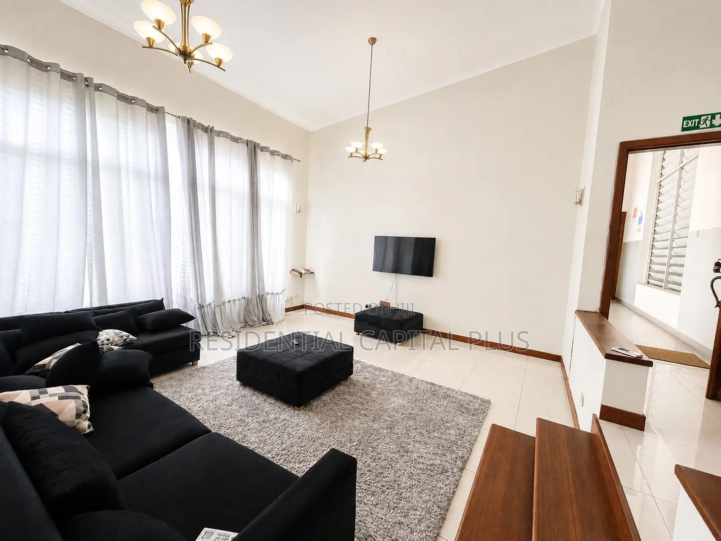 Furnished 3bdrm Apartment in Ring Road, Osu for rent in Osu