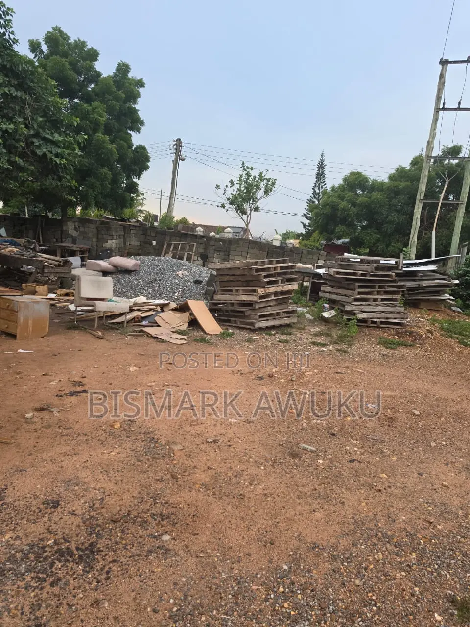 Titled Document in Airport Residential Area