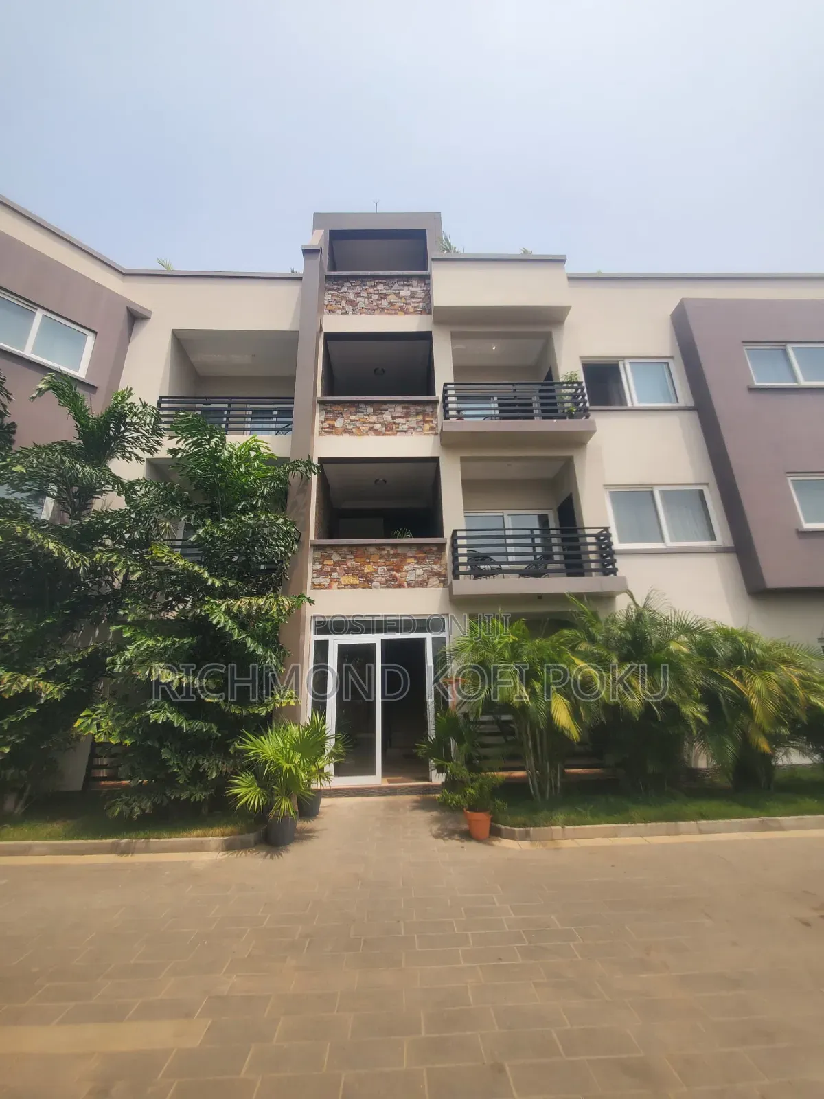 Furnished 3bdrm Apartment in Kofis Realty, Baatsona Total for rent in Baatsona Total