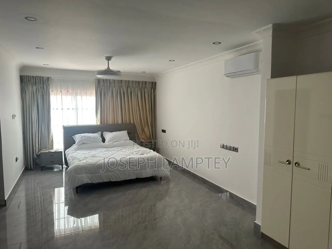 Furnished 3bdrm House in Joseph Lamptey, Airport Residential Area in Airport Residential Area