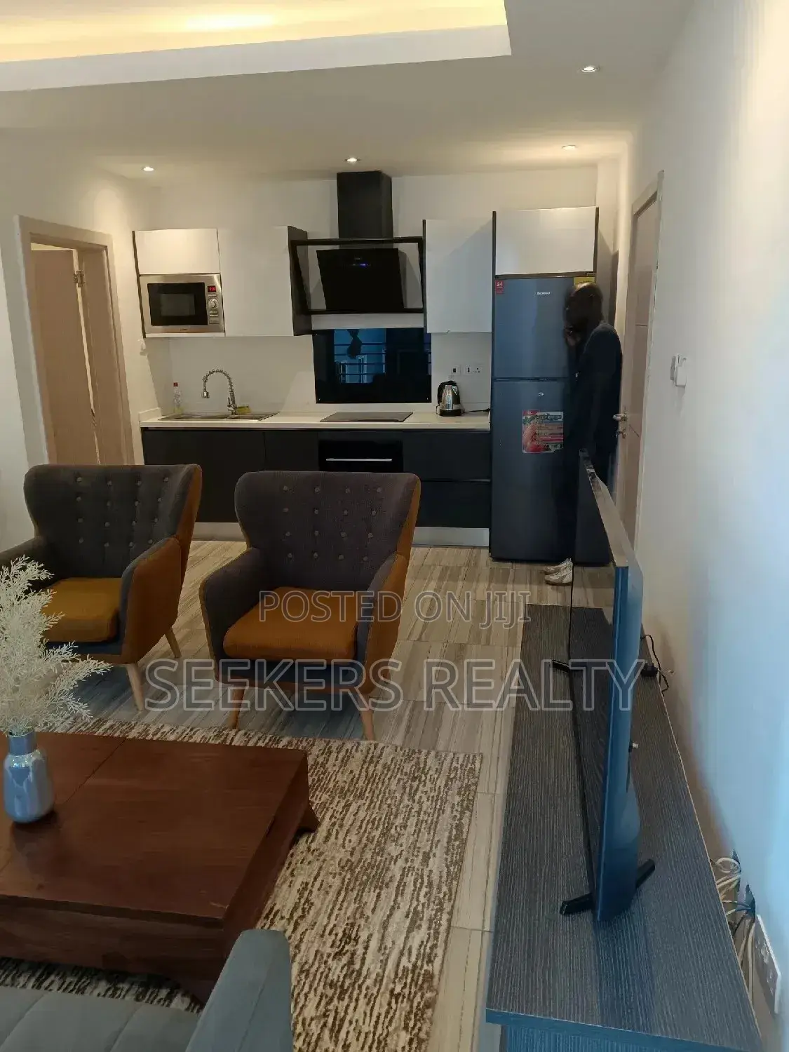 Furnished 1bdrm Apartment in Seekers Realty, Osu for rent in Osu