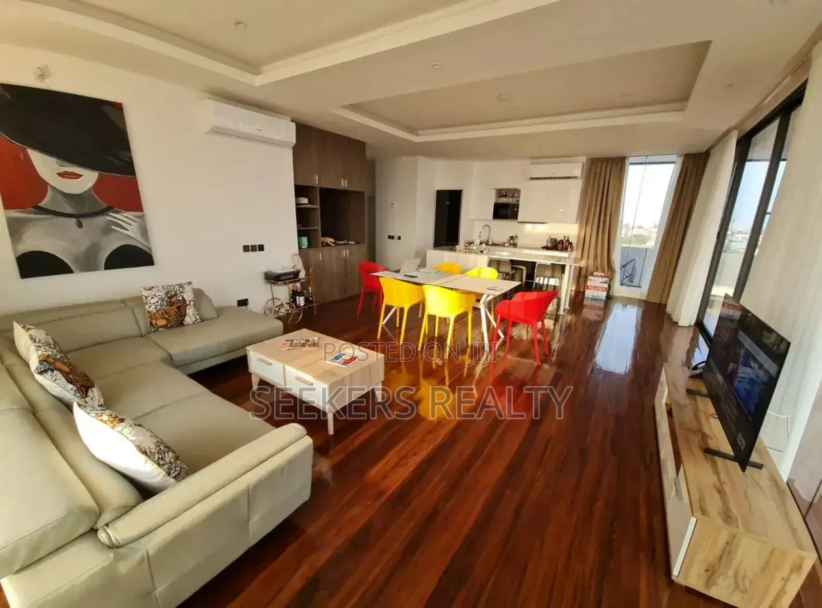 Furnished 2bdrm Penthouse in Seekers Realty, Osu Ako-Adjei for rent in Osu Ako-Adjei