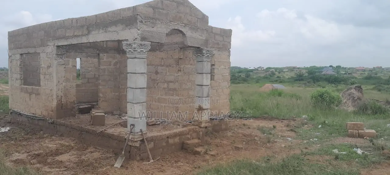 One Plot Secured Estate Land at Amasaman Kojo Ashong in Amasaman
