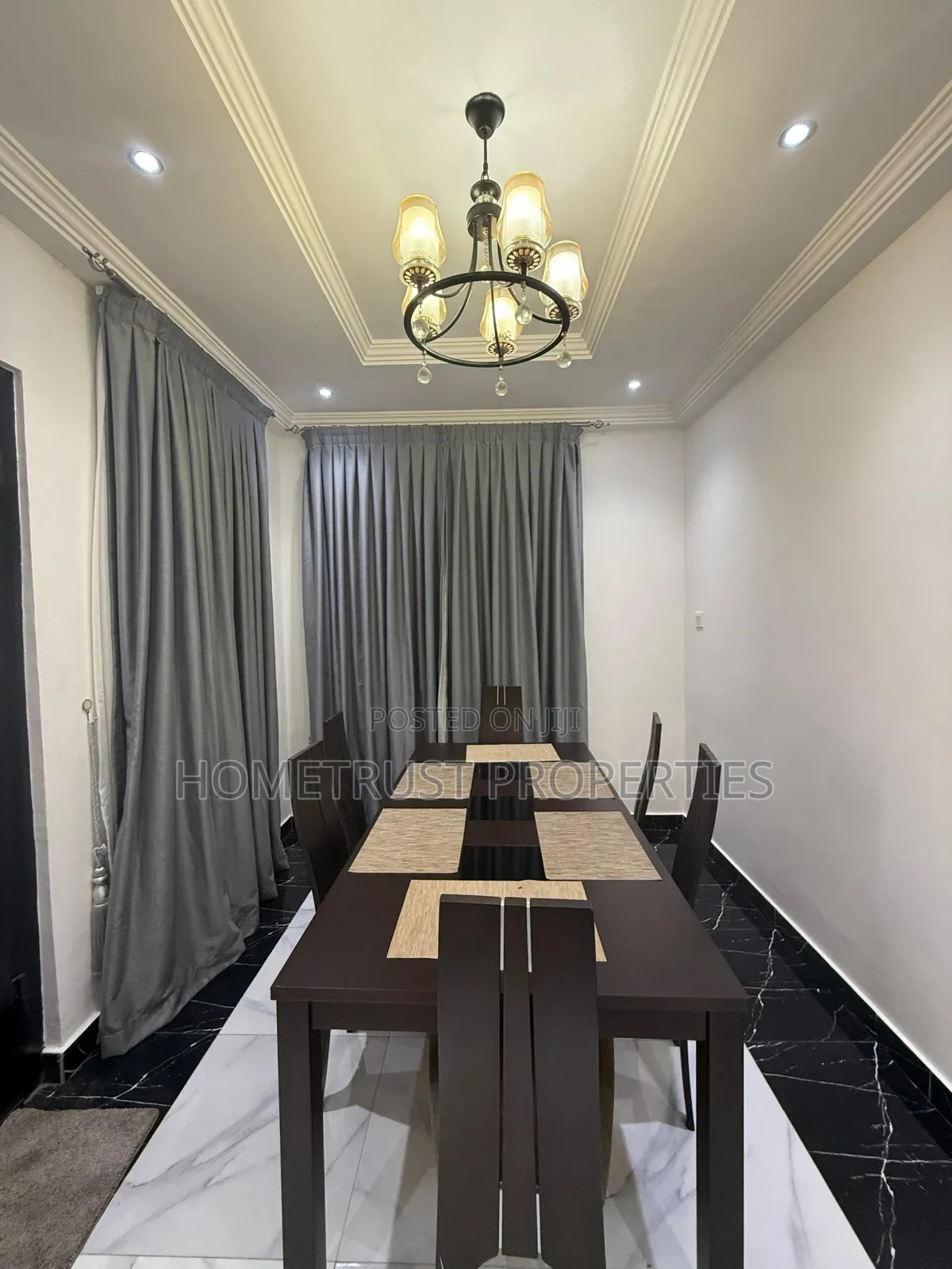 Furnished 4bdrm Duplex in East Legon American for rent in American House