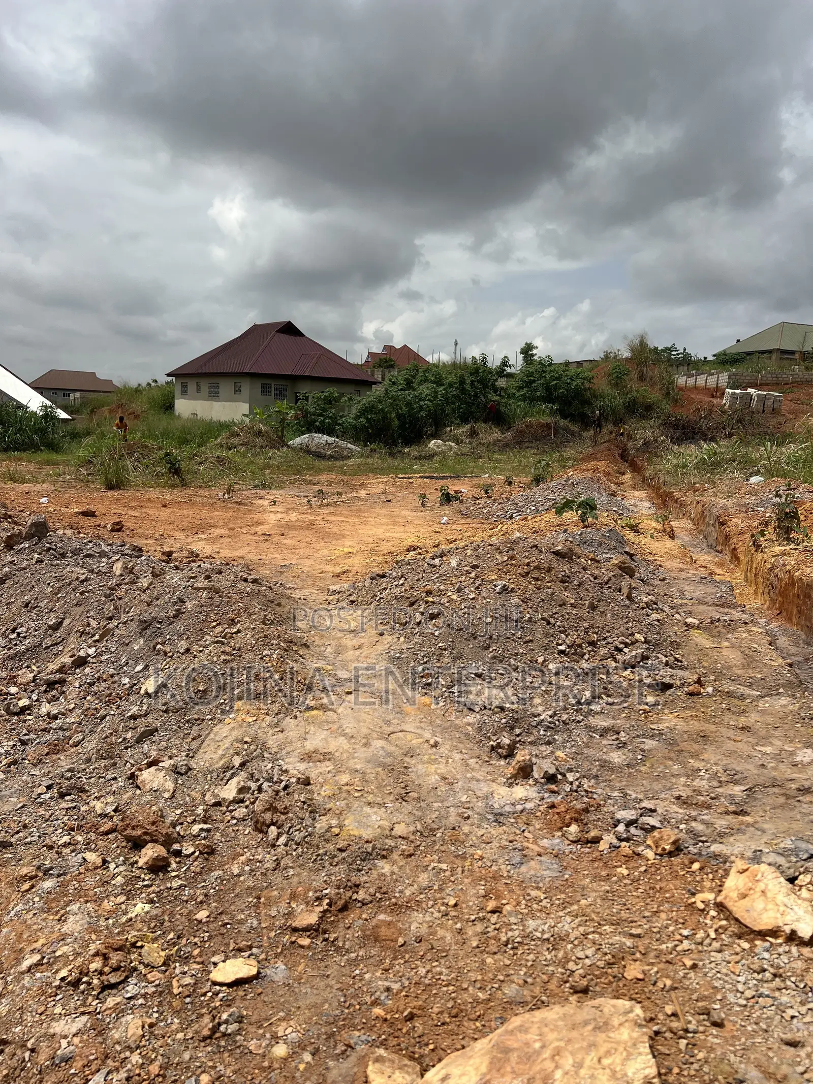 Prime Half Plot for Sale at Atasomanso in Kumasi Metropolitan