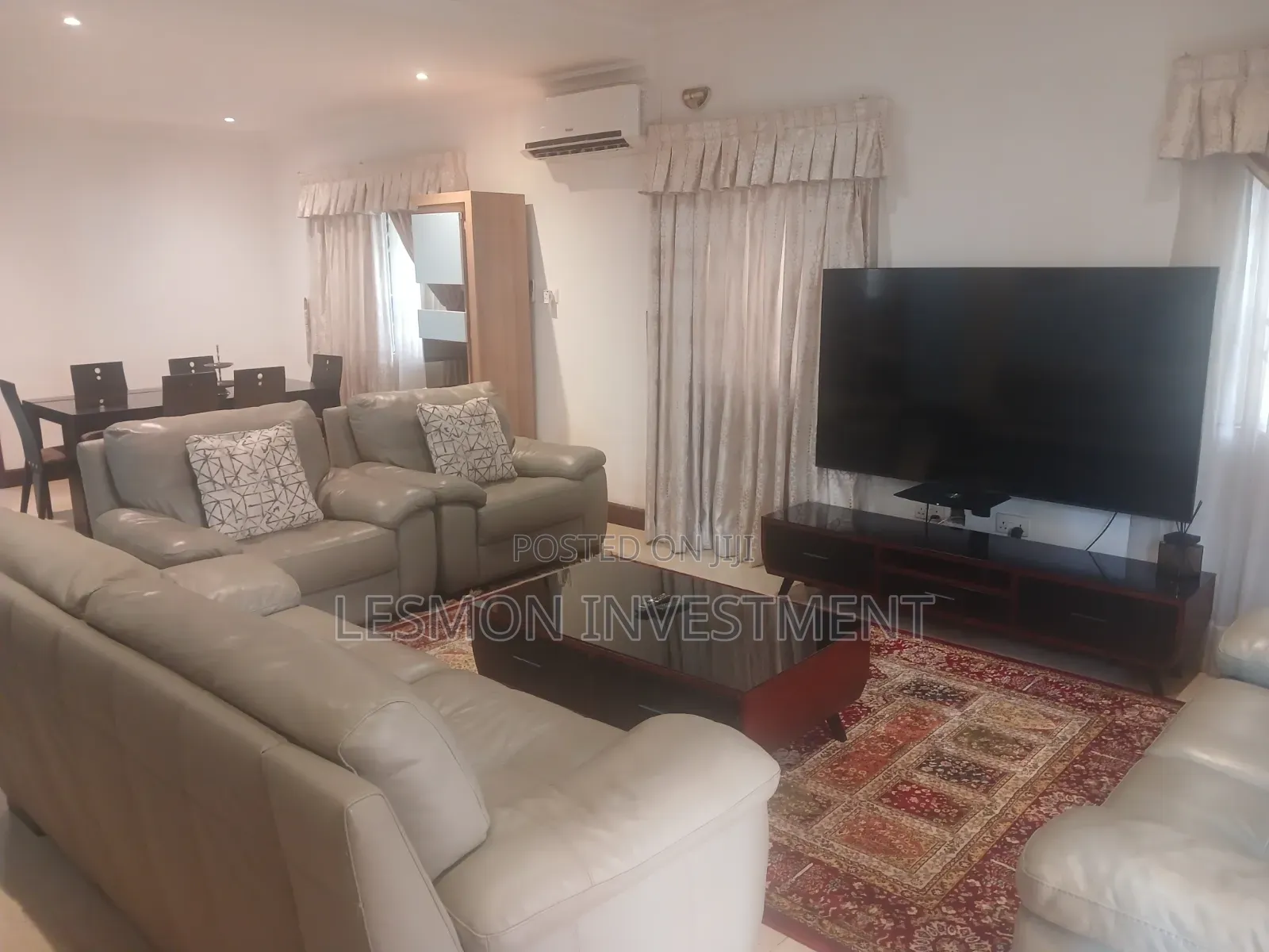 Furnished 4bdrm Bungalow in Lesson Investment, Airport Residential Area in Airport Residential Area