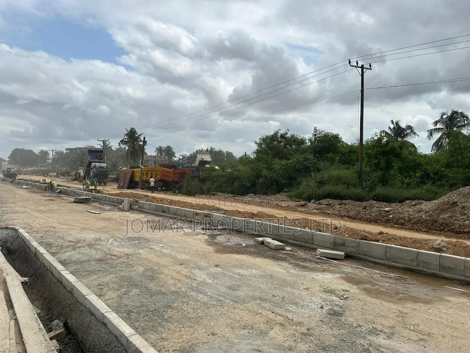 Two Plots for Sale at Amasaman on the Main Road in Amasaman