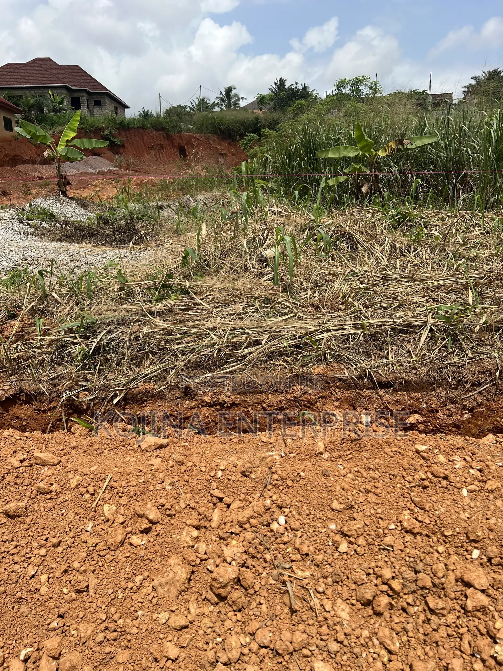 1-Acre Roadside Land for Sale at Pakyi No. 2 Township in Atwima Kwanwoma